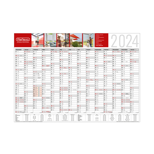 Wandkalender groß